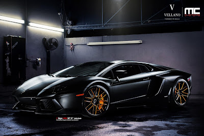 lamborghini aventador rides on vellano wheels photo gallery