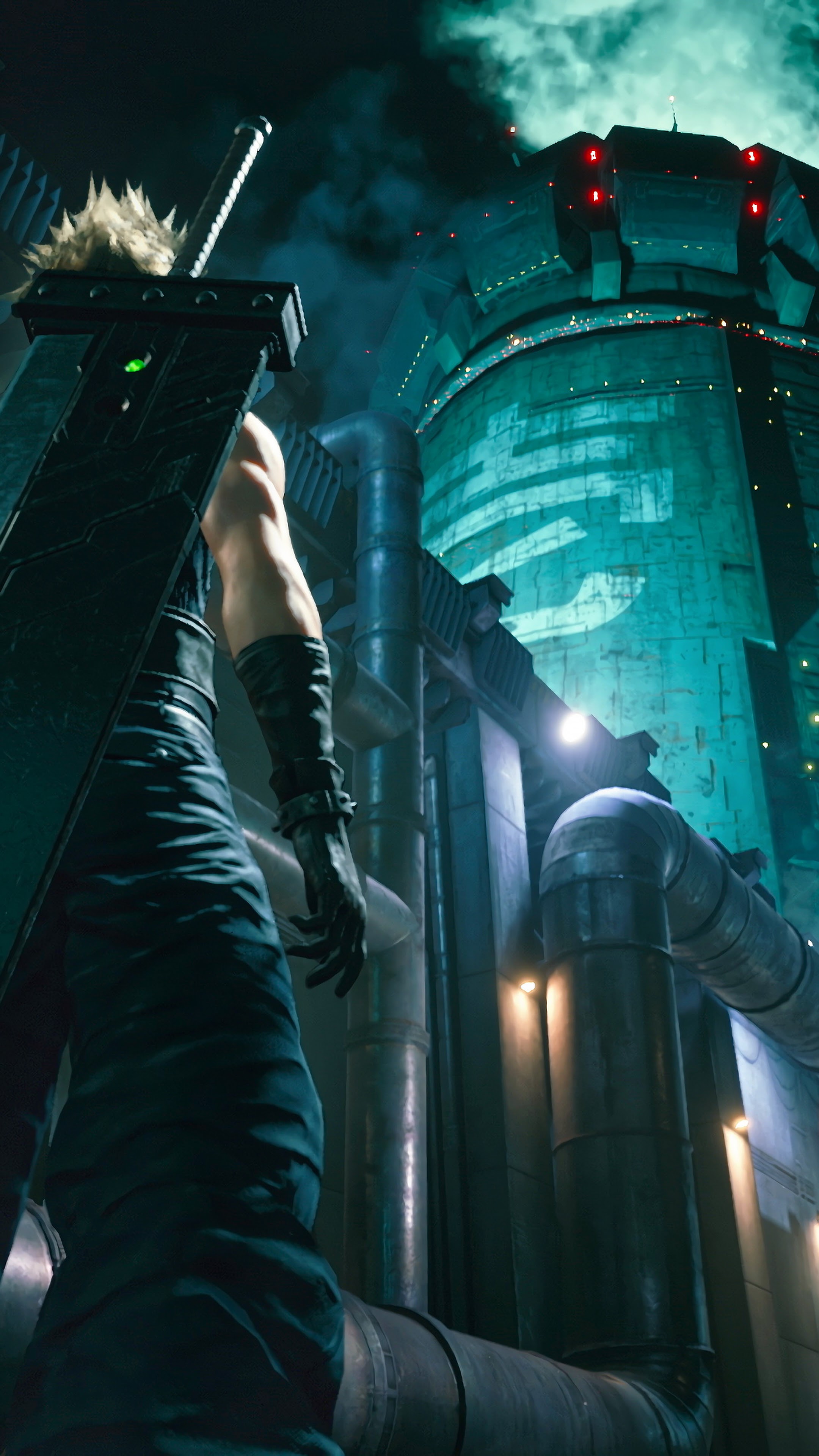 Final Fantasy 7 Remake Cloud Strife Sword 4k Wallpaper 5