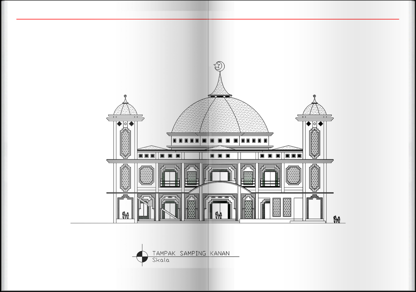 Galeri Sketsa  Gambar Masjid  Paling Mudah Terbaru Repptu