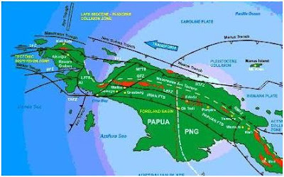 Tektonik Papua dan PNG