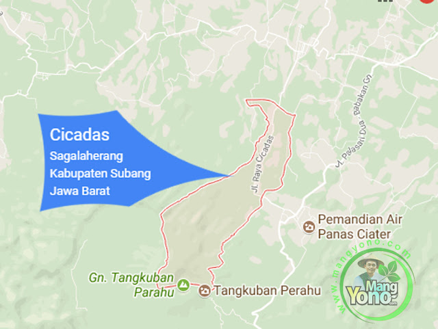 PETA : Desa Pusakaratu, Kecamatan Sagalaherang