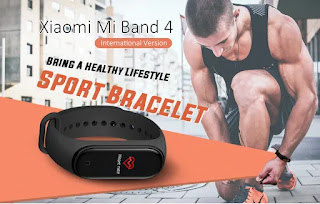  Xiaomi Mi Band 4 Smart Bracelet International Version - Black 