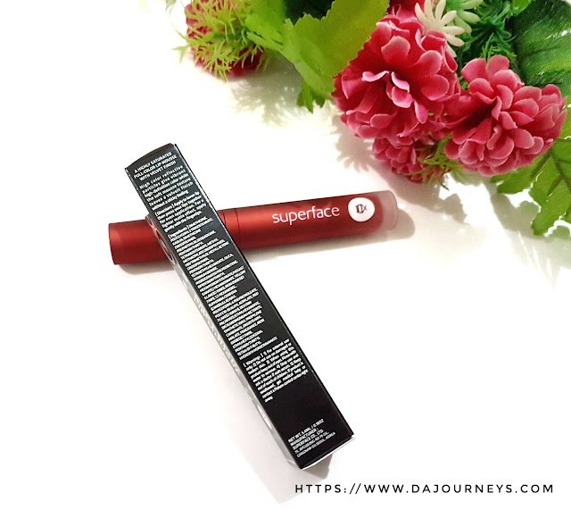 Review Superface Soft Blur Lip Mousse - Warm Brick