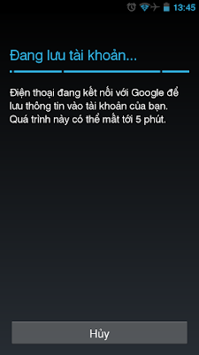 kết nối tài khoản gmail