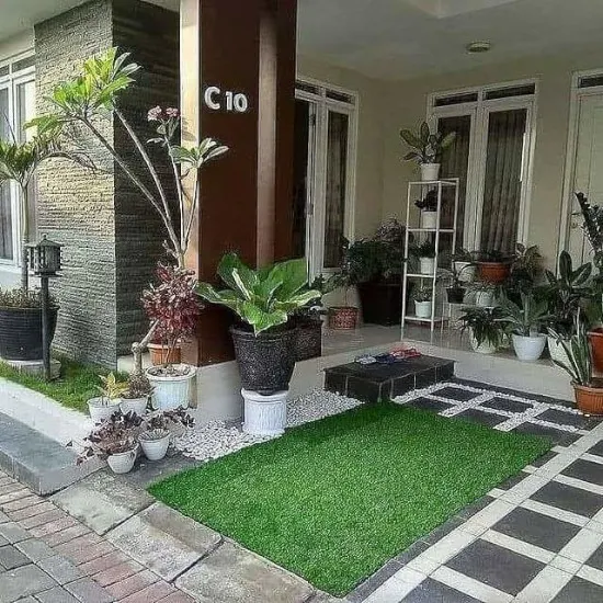 contoh taman rumah minimalis terbaru