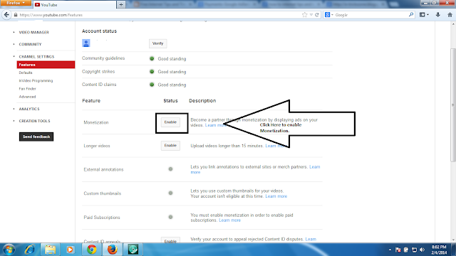 How to Enable Monetization in YouTube in Nepal?