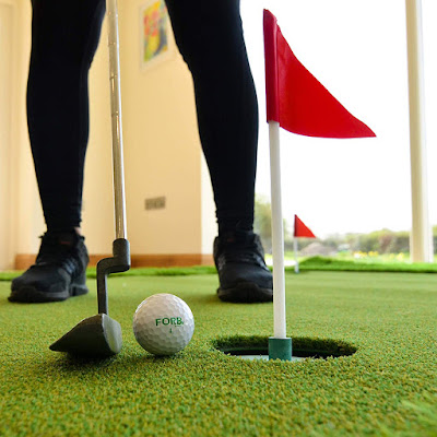 FORB Professional Putting Mat, Practise Your Putting Skills With This Giant Golf Mat At Home Or Office