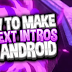 How To Make 3D Text Intro on Your Android Phone || Kinemaster Editing Tutorial