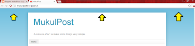 MukulPost Without Blogger Navbar
