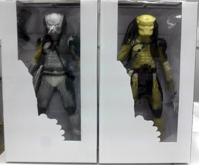 NECA 1/4 Scale 18" Elder Predator & "Big Red" Figures Packaging Mock-Up