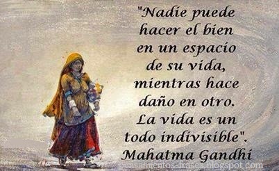 frases de Mahatma Gandhi