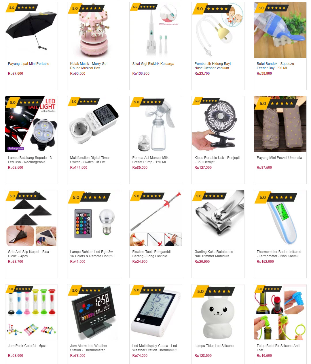 Bukalapak - Promo Toko Home Solution "Solusi Harga Murah Bintang 5"