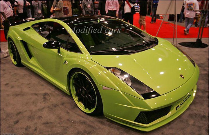 Green Lamborghini Gallardo Modified 1227 Raja No comments