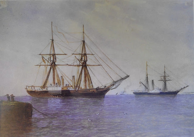 Barco a Vapor Fernando el Católico 1873.