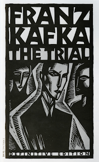 The Trial by Franz Kafka book cover