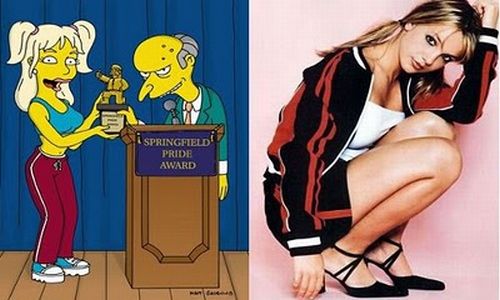 celebridades-simpsons