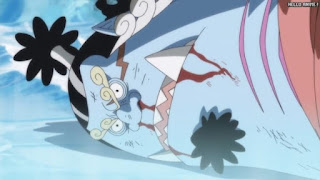 ワンピースアニメ 頂上戦争編 487話 ジンベエ | ONE PIECE Episode 487