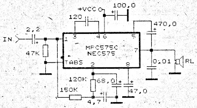 Small Power Amplifier Circuit