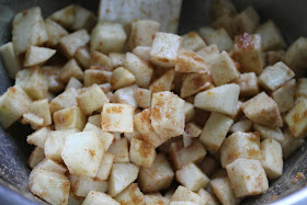 Apples and cinnamon