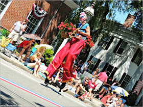 Zancudo Desfile del 4 de Julio de Bristol