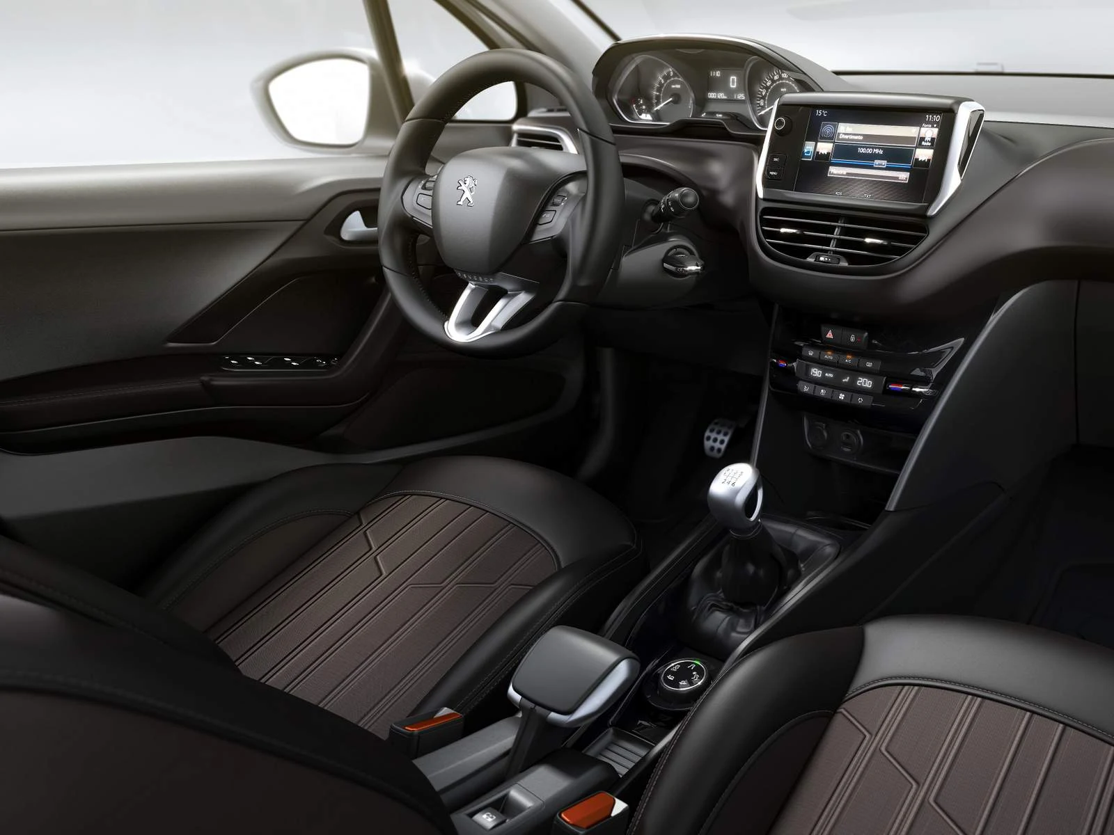 Peugeot 2008 Brasil - interior