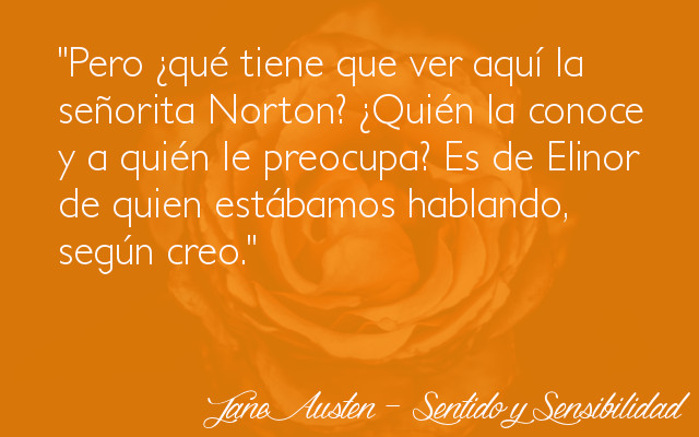 Sentido y Sensibilidad - Jane Austen 