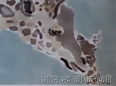 जतिन भट्ट की कलाकृति