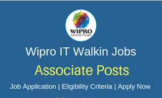 Associate Posts In Wipro Hyderabad Walkin 2019