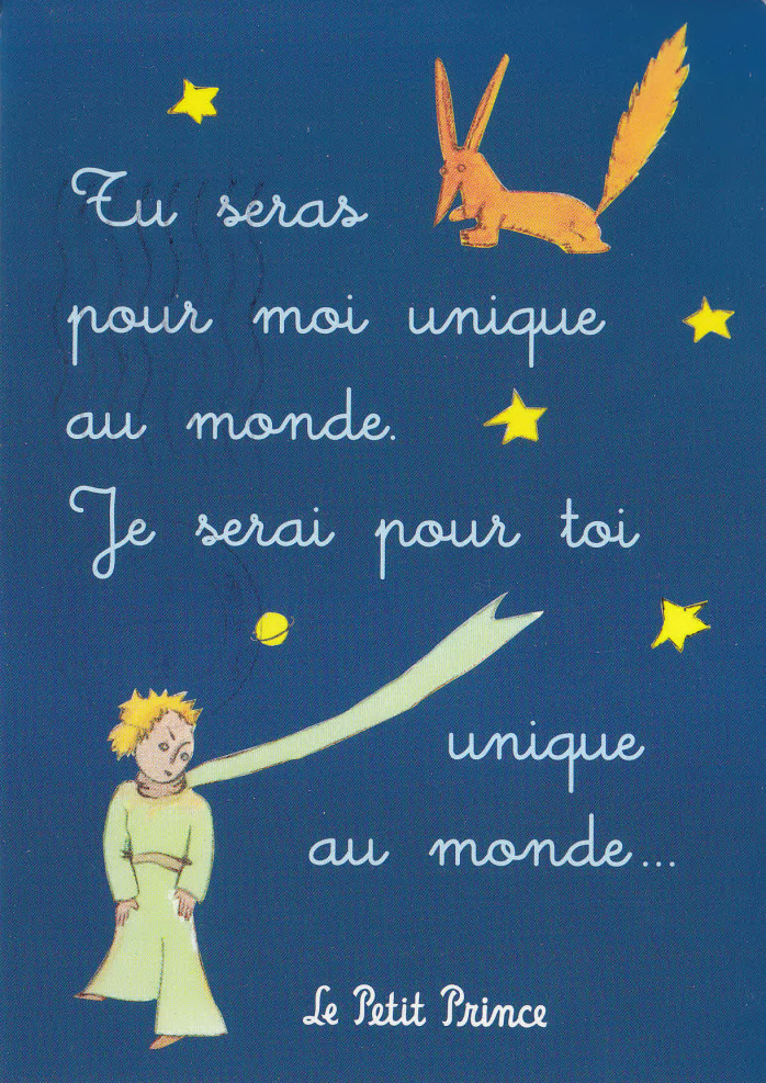 Le Petit Prince - cytat 4 - Francuski przy kawie