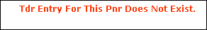 You have notfile TDR yet