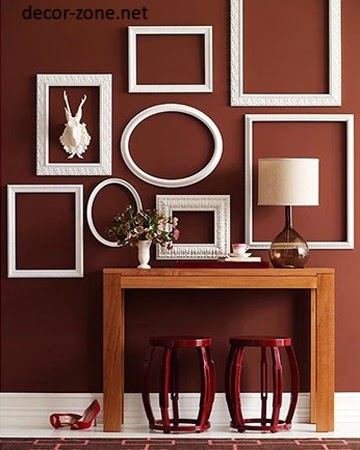 15 home wall decor ideas with decorative frames