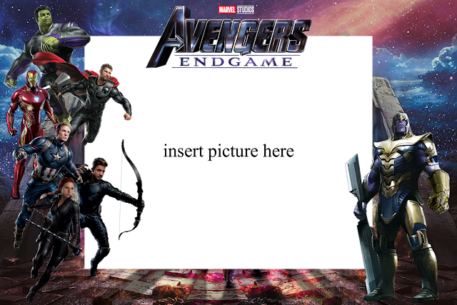 Avengers Endgame PNG Frame