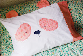 Pillowcase pattern - Panda Face