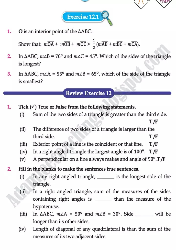 sides-and-angles-of-a-triangle-mathematics-class-9th-text-book