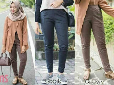 Jual Celana Panjang Nadira Basic Pants - 12251