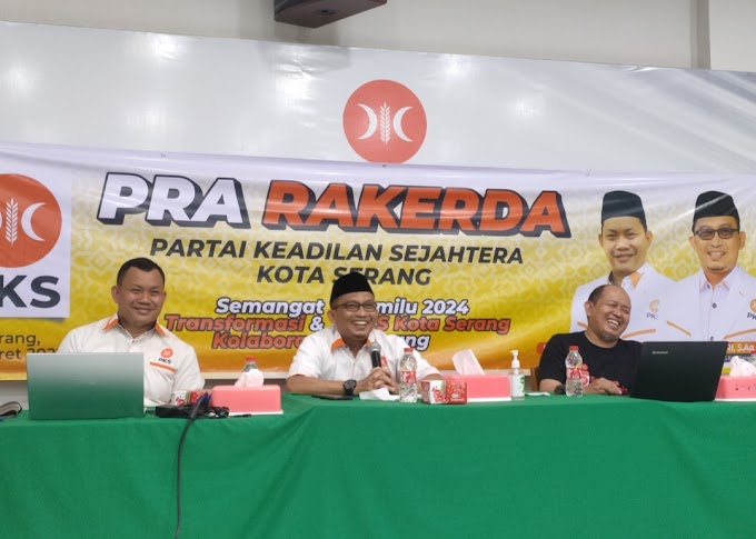 Siapkan Rencana Kerja Unggulan 2022, PKS Kota Serang Gelar Pertemuan Pra Rakerda