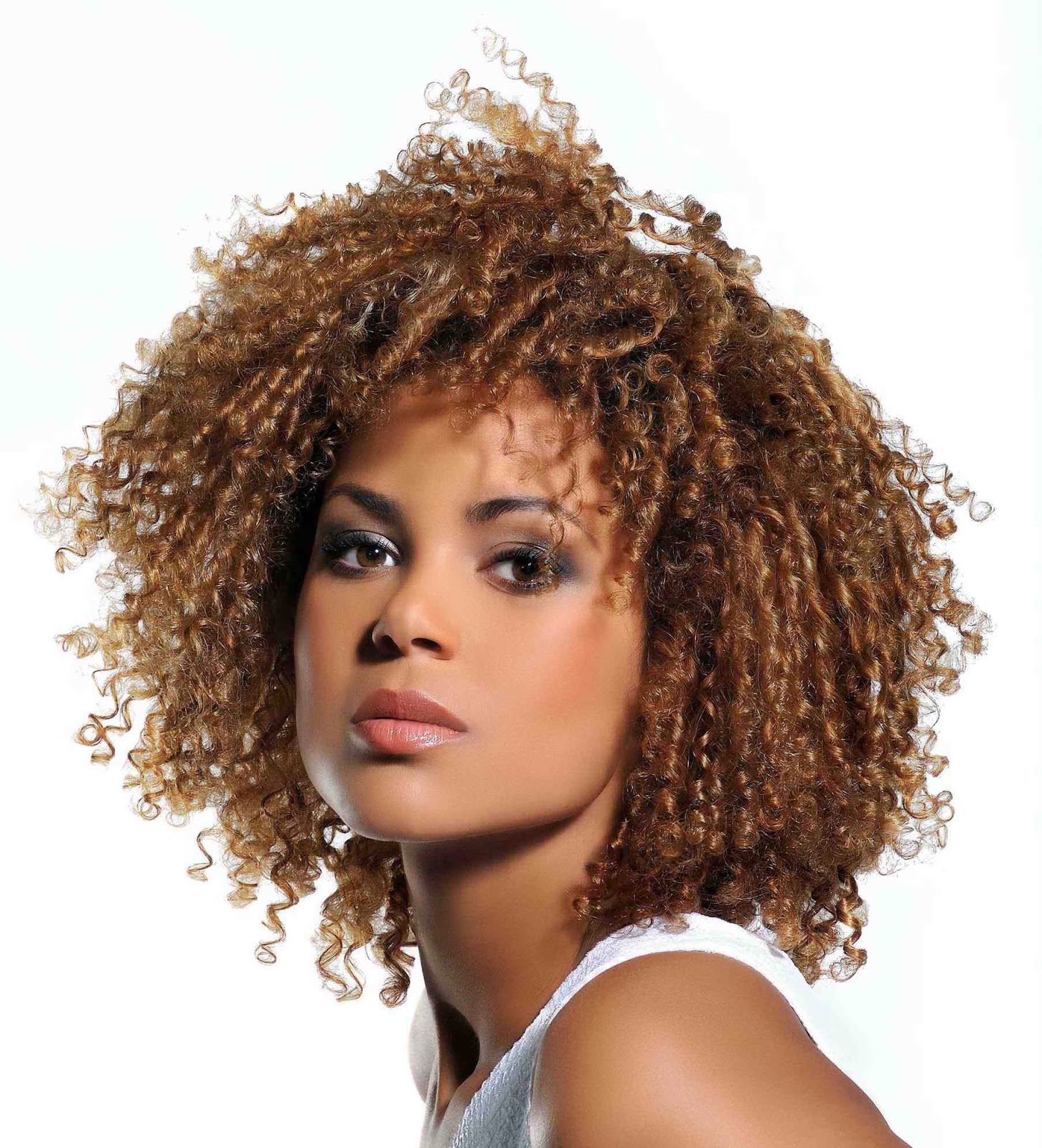 Short Curly Hairstyles For Black Women 02 AM kamu Labels: curly hair styles