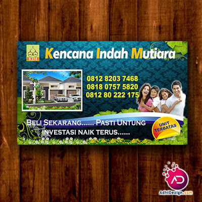 Jasa Desain Backdrop Perumahan KIM