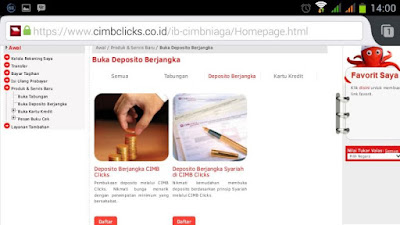 deposito online cimb niaga