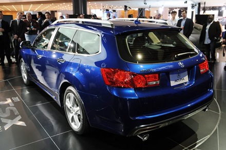 World premiere Acura TSX Sport Wagon was launched in New York 2