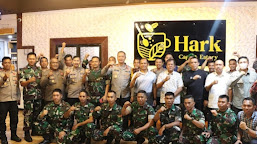 Hadiri Ramah Tamah HUT TNI ke-77, Kapolres Soppeng : TNI Adalah Kita