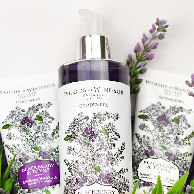 Lovelaughslipstick blog Woods of Windsor Gardeners Hands Collection Blackberry & Thyme New Releases Review