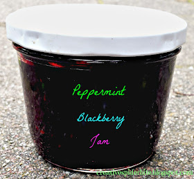 peppermint blackberry jam It is refreshingly different!