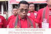 Alboen Simanungkalit Resmi Jabat Ketua DPC PSI Kecamatan Sunggal Dan Caleg PSI 
