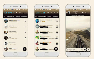 Landscape Theme For GBWhatsApp By Leideh