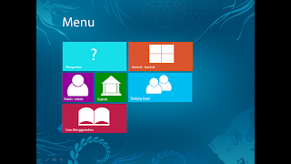 Template project Windows 8 untuk Power Point