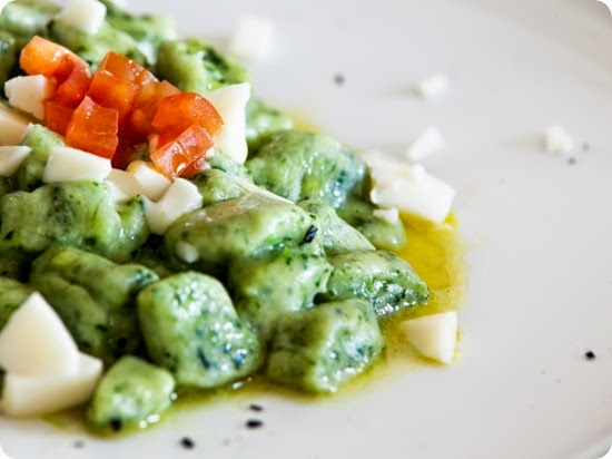Gnocchetti agli spinaci