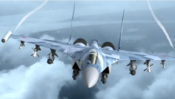 Without Looking, Russian Su-35 Fighter Shoots Down Ukrainian Mi-8 Helicopter, Really?