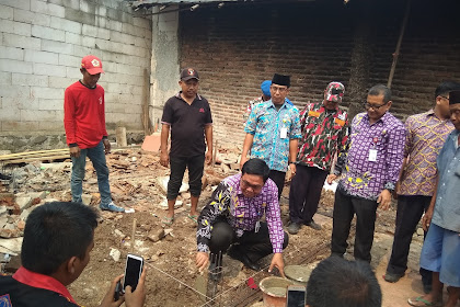 gebrak pakumis kabupaten tangerang Sepatan Timur Pertama Pembangunan Rumah Tak Layak Huni