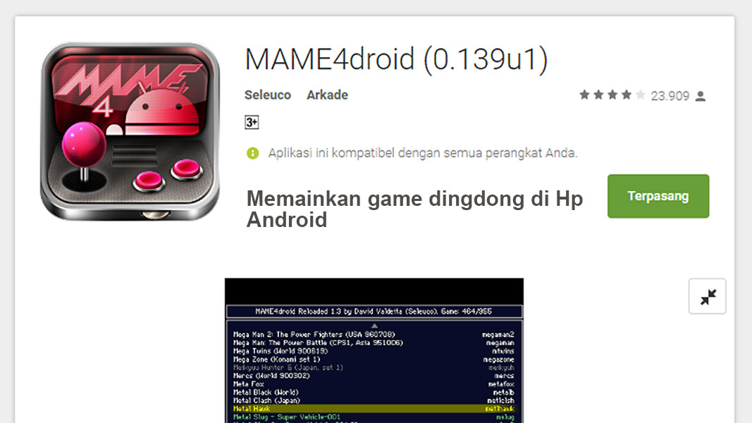 ... dingdong mania bagi yang ingin memainkan game dingdong di android